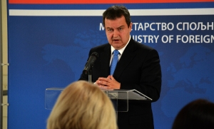 Regular monthly press conference Minister Dacic-April