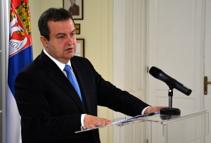 Regular monthly press conference Minister Dacic-April