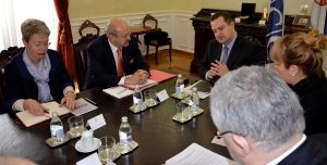 Meeting of Minister Dacic with representatives of the OSCE