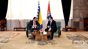 Minister Dacic with MSP BiH, Igor Crnadak