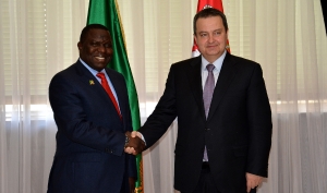 Minister Dacic with MFA of Zambia