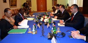 Minister Dacic with MFA of Zambia