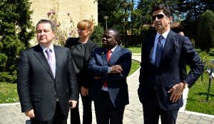 Minister Dacic with MFA of Zambia