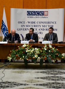 Minister Dacic opened the conference on governance and security sector reform