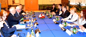 Meeting of Minister Dacic with the MFA of FR of Germany, Frank-Walter Steinmeier