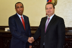 Meeting of Minister Dacic with UAE Ambassador