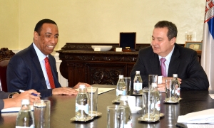 Meeting of Minister Dacic with UAE Ambassador