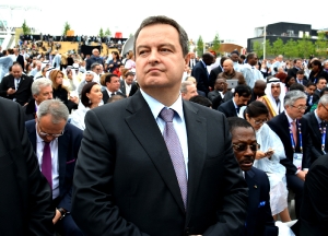 Ministers Dacic and Sertic at the opening of EXPO 2015 in Milan