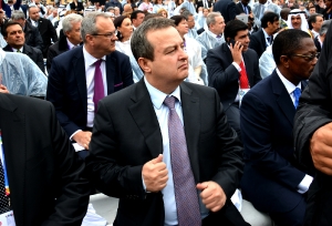 Ministers Dacic and Sertic at the opening of EXPO 2015 in Milan