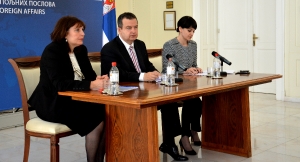 Minister Dacic gives a lecture to students of the Vienna Diplomatic Academy