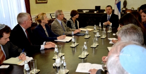 Meeting of Minister Dacic with representatives of the World Jewish Restitution Organization