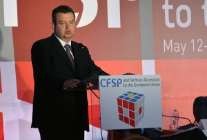 Minister Dacic at the conference on the common foreign and security policy and Serbia's EU accession