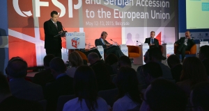 Minister Dacic at the conference on the common foreign and security policy and Serbia's EU accession