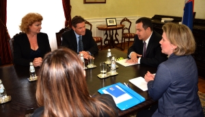 Meeting of Minister Dacic with the Ambassador of Australia