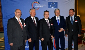 Minister Dacic at the European Council meeting