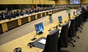 Minister Dacic at the European Council meeting