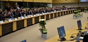 Minister Dacic at the European Council meeting