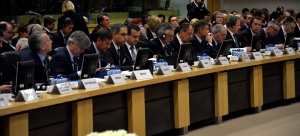 Minister Dacic at the European Council meeting