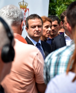 Minister Dacic attended Nikinci assign package under the first subproject of the Regional Housing Programme of the Republic of Serbia