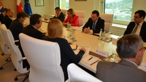 Meeting of Minister Dacic with Prime Minister of Georgia