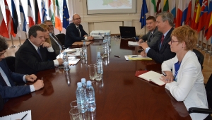 Meeting of Minister Dacic with the head of the EU Monitoring Mission in Georgia