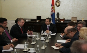 Meeting of Minister Dacic with Deputy MFA of Kazakhstan