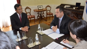 Meeting of Minister Dacic with the Ambassador of Japan