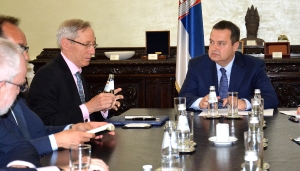 Meeting of Minister Dacic with the ambassadors of the Quint