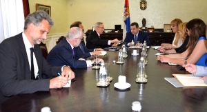 Meeting of Minister Dacic with the ambassadors of the Quint