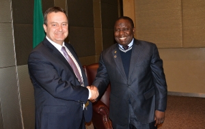 Minister Dacic with MFA of Zambia