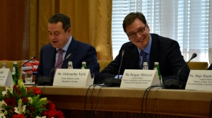 Prime Minister Vucic and Minister Dacic at the Conference of Honorary Consuls Serbia