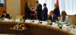 Prime Minister Vucic and Minister Dacic at the Conference of Honorary Consuls Serbia