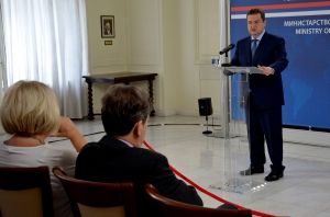 Regular press conference by Minister Dacic