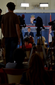Regular press conference by Minister Dacic