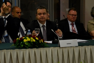 Minister Dacic at a meeting of foreign ministers of the Central European Initiative