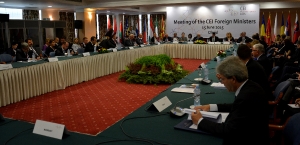 Minister Dacic at a meeting of foreign ministers of the Central European Initiative