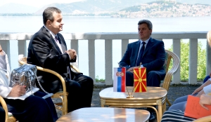 Minister Dacic meeting with the President of Macedonia