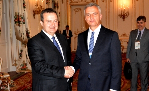 Meeting of Minister Dacic with the MFA of Switzerland, Burkhalter