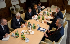 Meeting of Minister Dacic with the MFA of Austria, Kurz