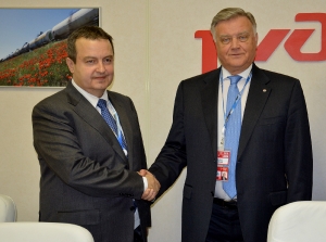 Minister Dacic at the International Economic Forum in St. Petersburg