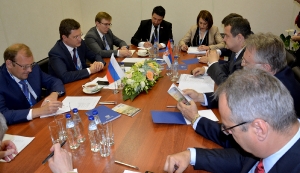 Minister Dacic at the International Economic Forum in St. Petersburg