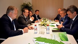 Meeting of Minister Dacic with Sber Bank Vice President