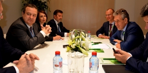 Meeting of Minister Dacic with Sber Bank Vice President