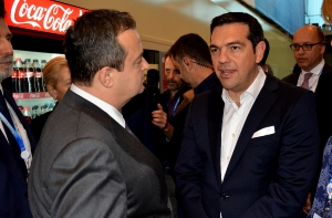 The meeting Dacic - Tsipras