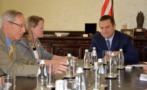 Meeting of Minister Dacic with Mary Warlick