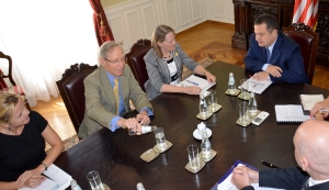 Meeting of Minister Dacic with Mary Warlick