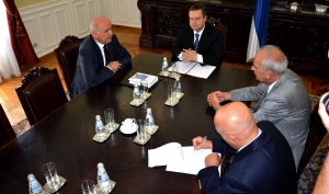 Meeting of Minister Dacic with Ambassador of Slovakia