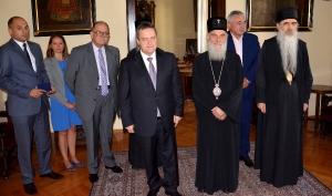 Meeting of Minister Dacic with Patriarch Irinej