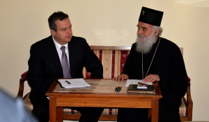 Meeting of Minister Dacic with Patriarch Irinej