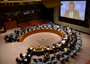 UN Security Council session